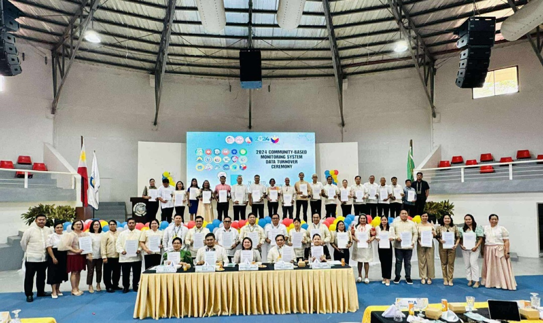 Data turnover of 24 Community Based Monitoring System ( CBMS) in Southern Leyte