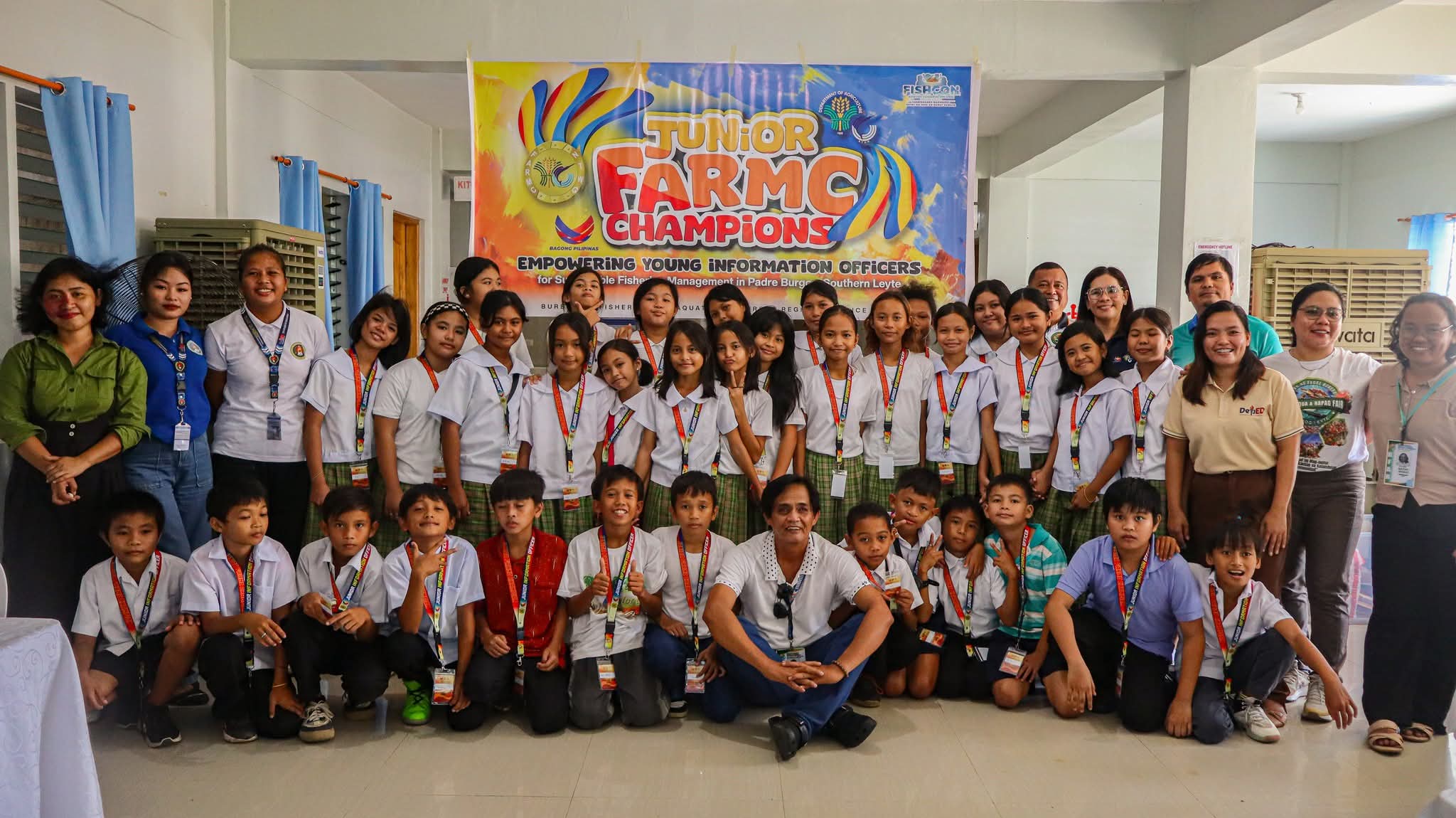 BFAR Launches Junior FARMC and IOs in Southern Leyte to Foster Future Sea Guardians