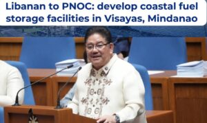 Malampaya Royalties Can Fund PNOC Fuel Storage – Libanan